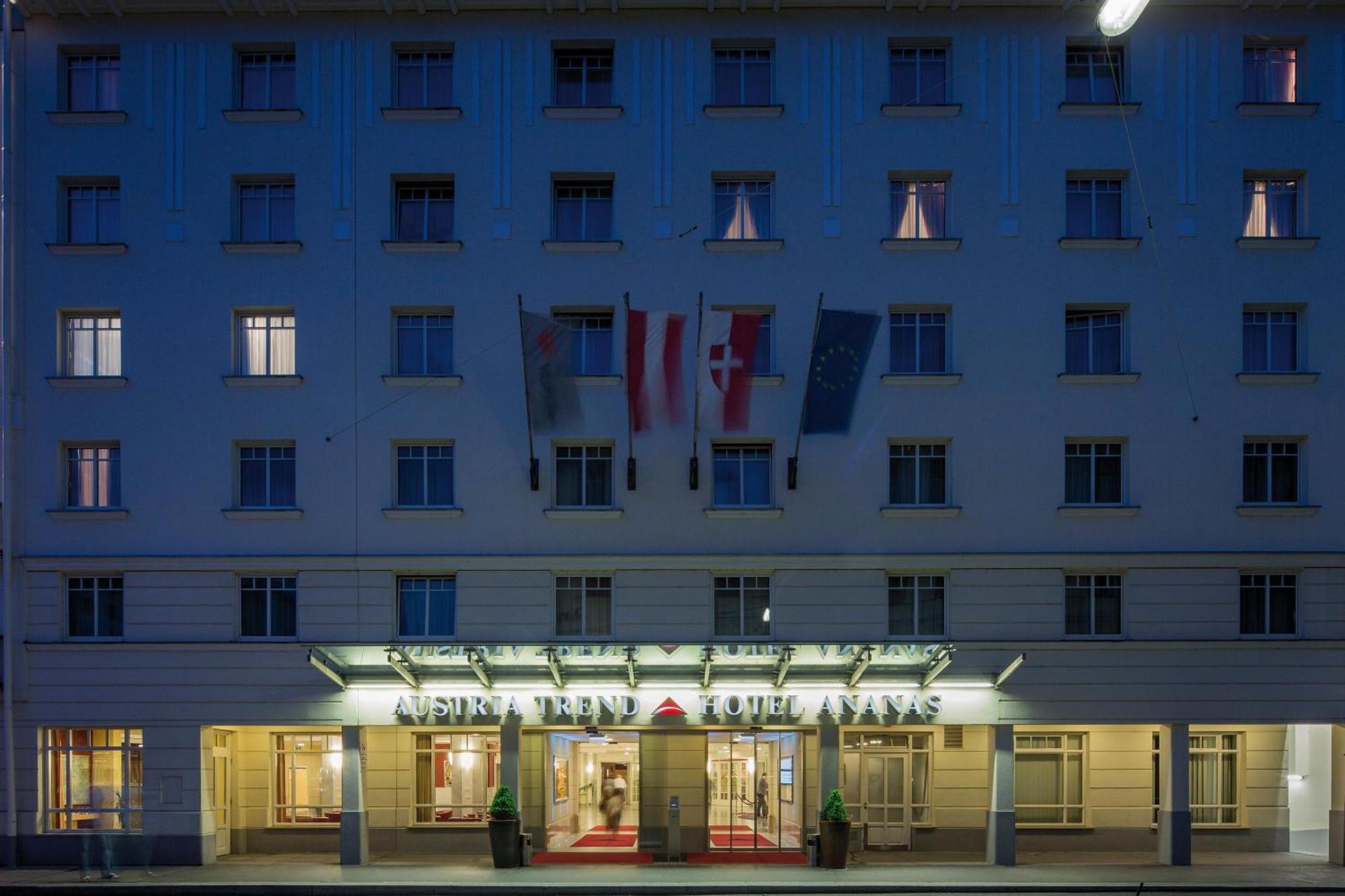 Austria Trend Hotel Ananas Wien Esterno foto