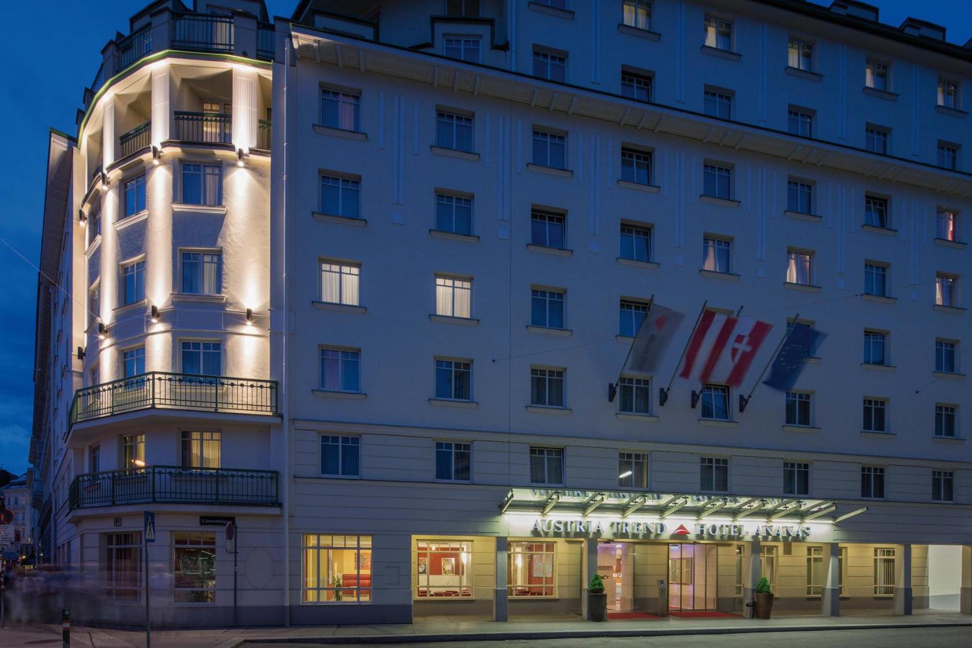 Austria Trend Hotel Ananas Wien Esterno foto